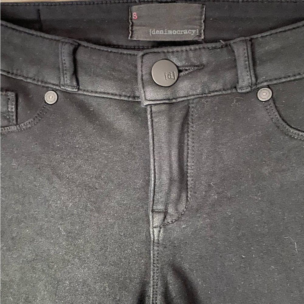 Denimocracy black stretch jeggings